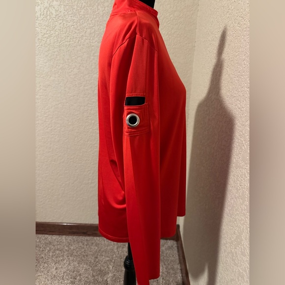 Bright Red Long Sleeve Top - Picture 3 of 3